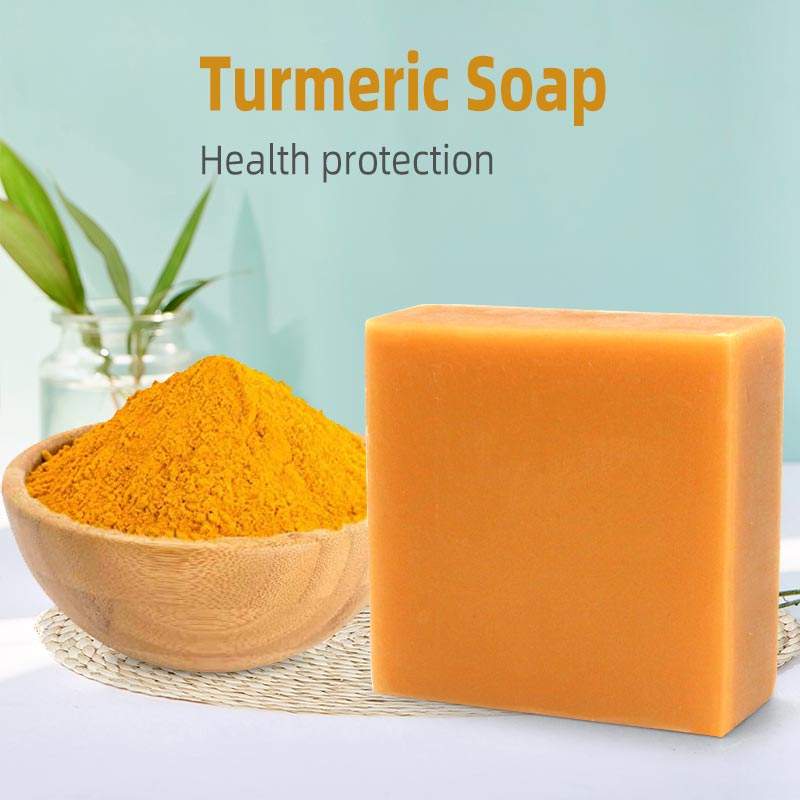 Мыло с лимоном и куркумой под частной торговой маркой