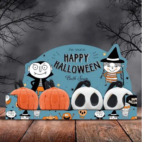 Изготовленный на заказ подарочный набор мыла на Хэллоуин оптом