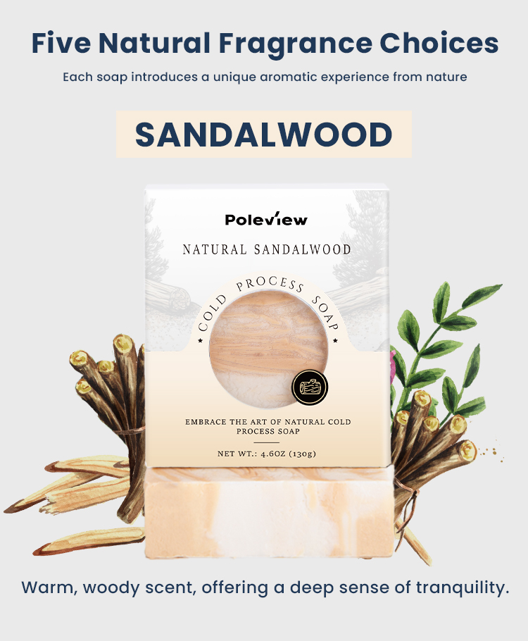 Poleview хорошее качество 100% веганское органическое мыло ручной работы с маслом ши, увлажняющее мыло холодного процесса