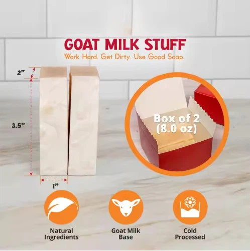 Мыло из козьего молока холодного процесса по индивидуальному заказу