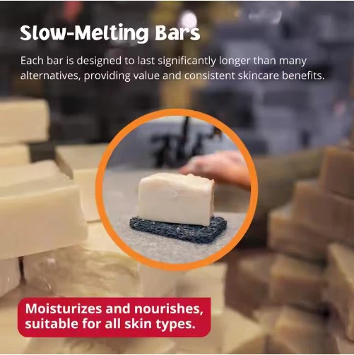 Мыло из козьего молока холодного процесса по индивидуальному заказу