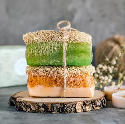 Мыло с люфой под частной торговой маркой