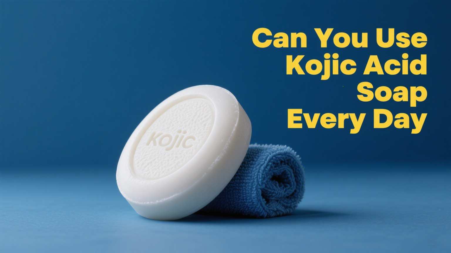 Можете ли вы использовать кодзиновое кислотное мыло каждый день?  Вот что вам нужно знать
