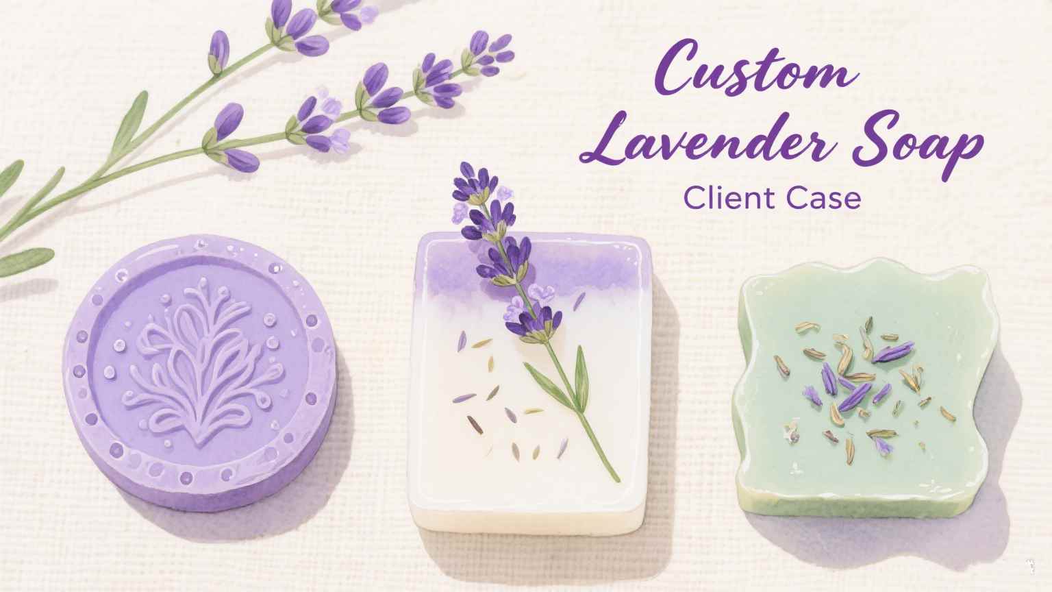 Custom Lavender Soap OEM Case |  China Private Mabel Поставщик