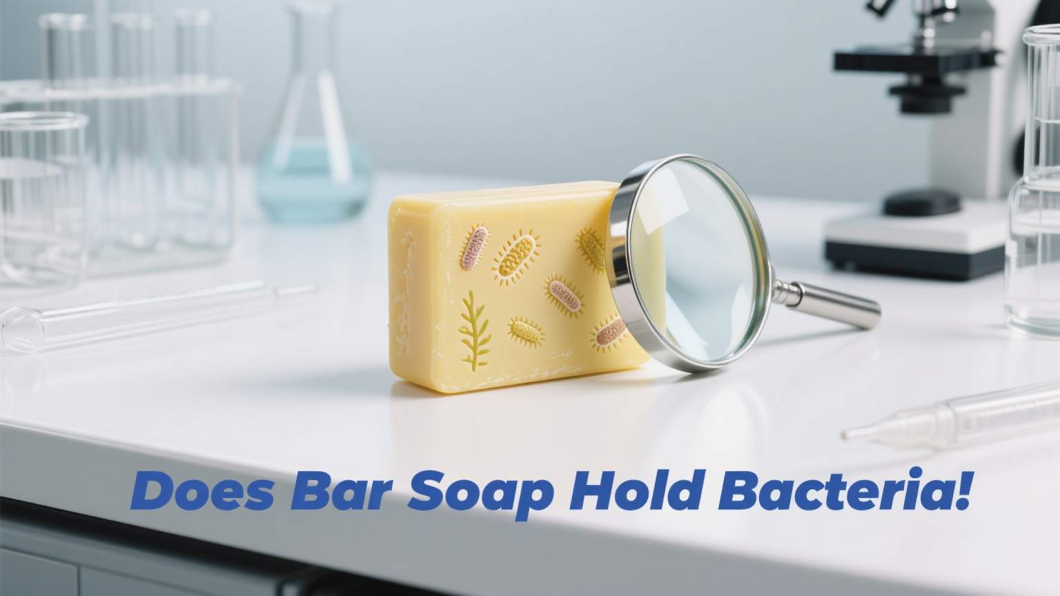 Does Bar Soap Hold Bacteria